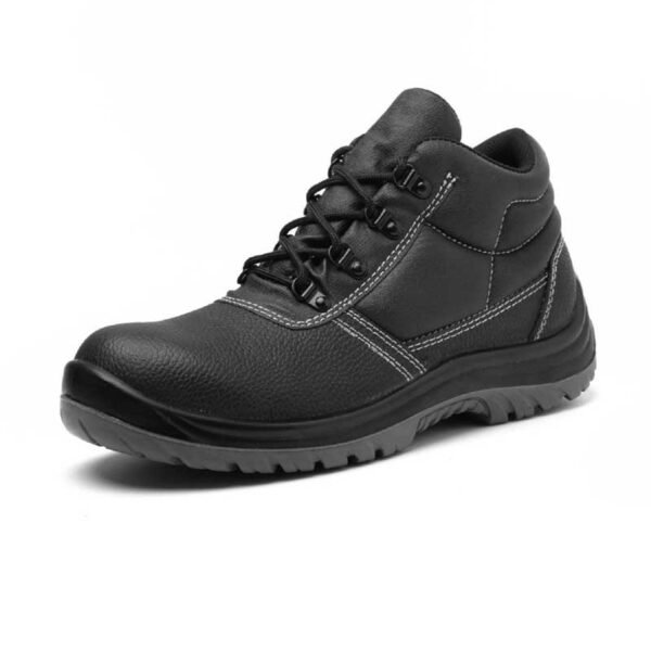 Ankle Work Shoes With Steel Toe