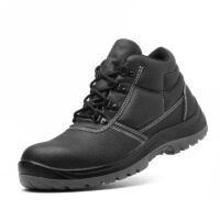 Ankle Work Shoes With Steel Toe