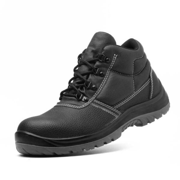 Ankle Work Shoes With Steel Toe