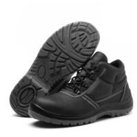 Ankle Work Shoes With Steel Toe