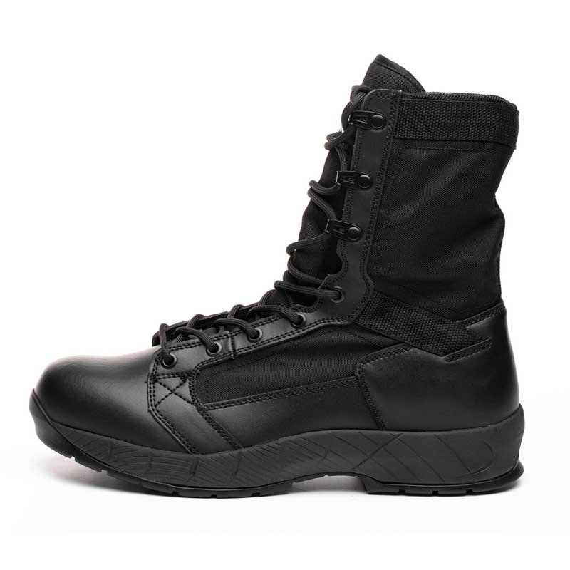 Military Boots In Black Color